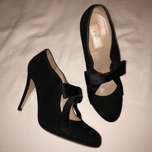 Valentino Black Velvet Heels